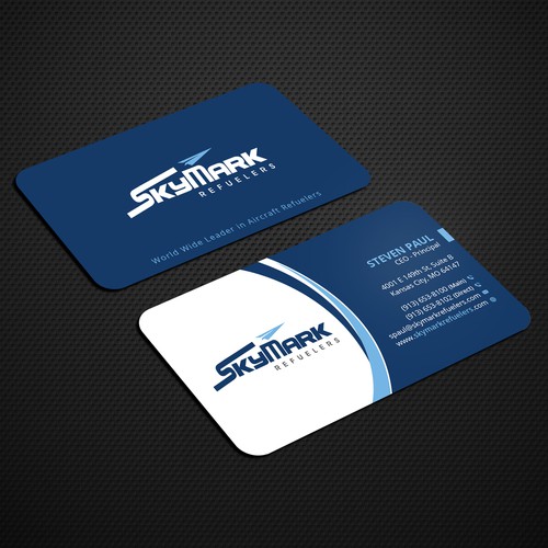 Need business card redesign for Aircraft Truck Fueling company Design by VIVID_Design.