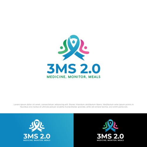 Logo for National Type 1 Diabetes Behavioral Health Research Study “3Ms 2.0” Design by AjiCahyaF