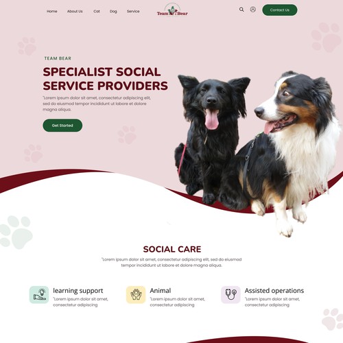 Web page design contest entry by monodeepsamanta