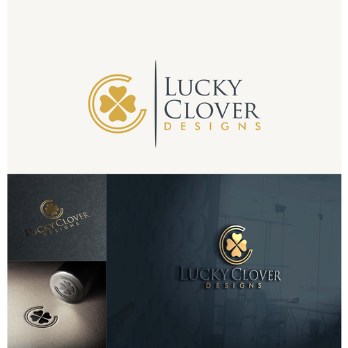 clover logo design