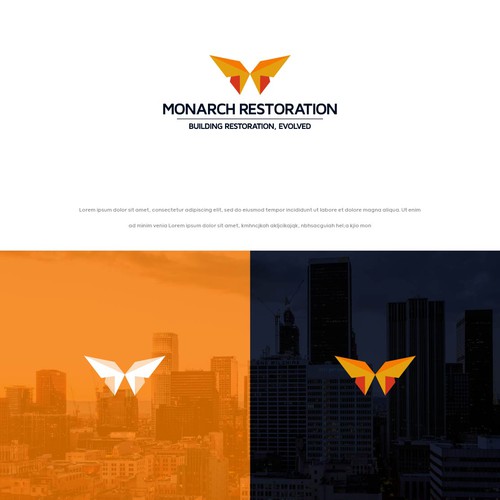 Design a modern clean logo package for a restoration company Design by Danny A