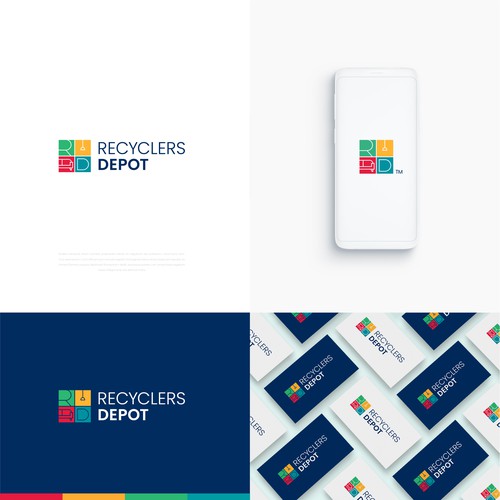 Recyclers Depot, Launching online soon with your help! Design by Jamal Jiare ™