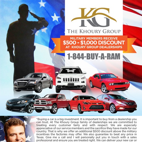 Car Dealership Magazine Advertisement | Other business or advertising