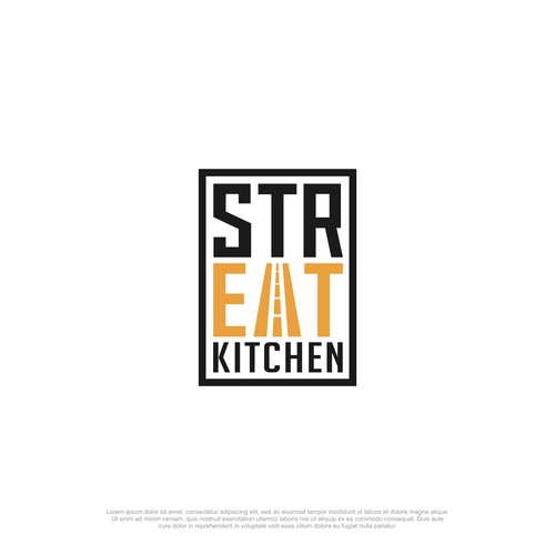 strEAT Kitchen Logo Design by Jono.