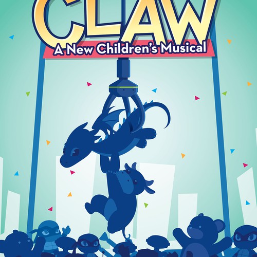 Design eye-catching poster for new musical “The Claw” Design by ArtgiL