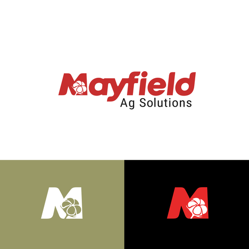 "Texas Agriculture Logo Featuring Cotton" winning Logo & social media pack