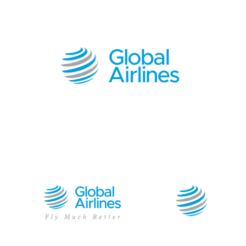 Take off! A Brand New Global Airline logo! Design by Sand82