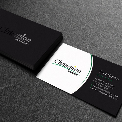 Design A New Business Card, Win The Prize!! Design by Azzedine D