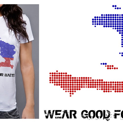 Wear Good for Haiti Tshirt Contest: 4x $300 & Yudu Screenprinter デザイン by MV DESIGN
