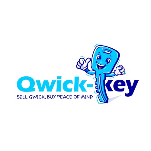 Create a cool character to represent the brand, Qwick-Key Design réalisé par 77 Design