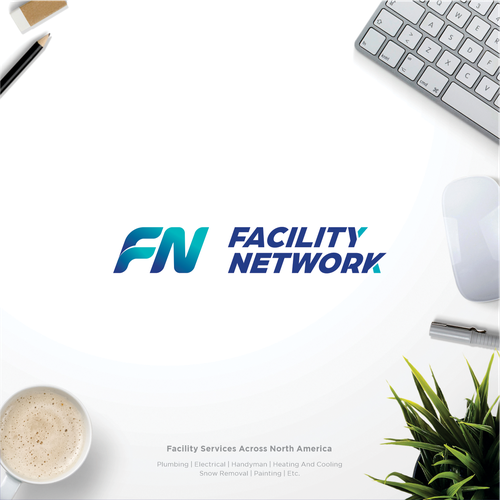 Design a Logo for a Modern Facility Services Company Design by AXXV ™