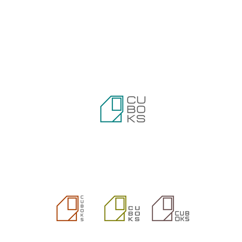 Create the most eye catching, elegant logo for CUBOKS; modern modular houses Design by G_R