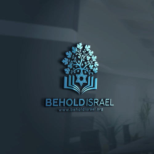 I've never seen a good logo for israel before. Can you do it? Behold Israel Design by syahaqilah™