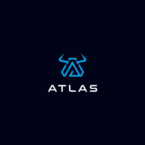 New Logo for the Company, Atlas.  Atlas solves commercial problems daily deploying hands on solution Design by shima22