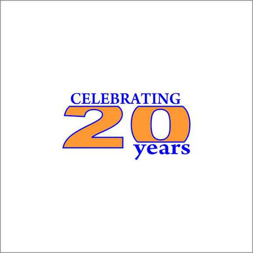 Celebrating 20 years LOGO Ontwerp door davdc