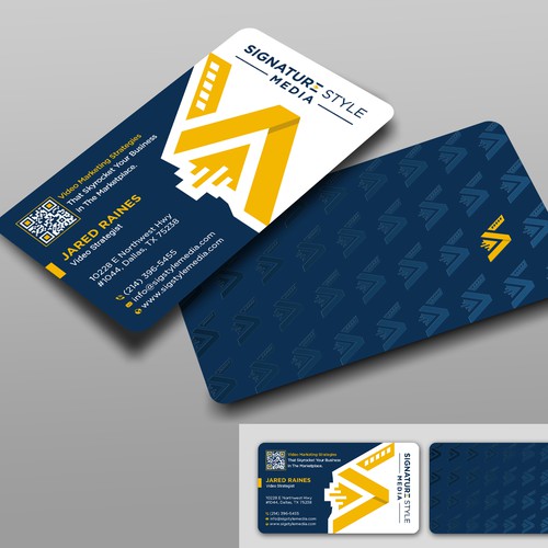 Design the Perfect Signature Style Business Card for my Video Production Company Design by prosenjit_P