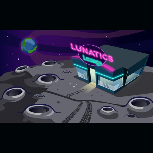 Help create an illustration for Lunatics Lounge! Design by Ogi's design