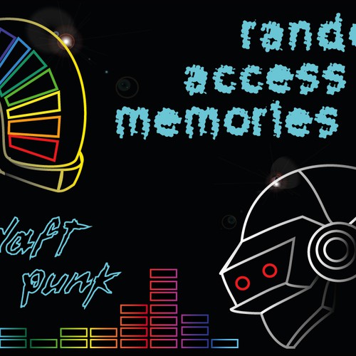 99designs community contest: create a Daft Punk concert poster Réalisé par Cipo992
