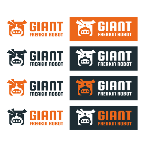 Minimalist, Classy Giant Robot Logo Wanted Design réalisé par BrandingDesigner