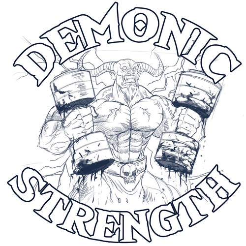 Designs | Demonic Strength T-Shirt Design | T-shirt contest