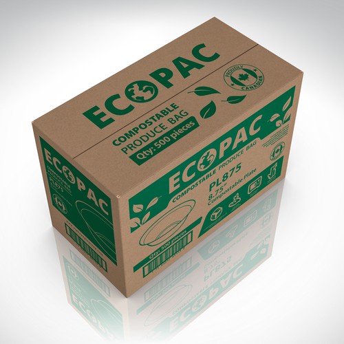 ECO FRIENDLY PACKAGING BOX DESIGN Design by Dimarchgrafic