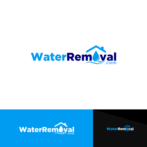 Logo Design For Water Damage Company Diseño de rahajuan