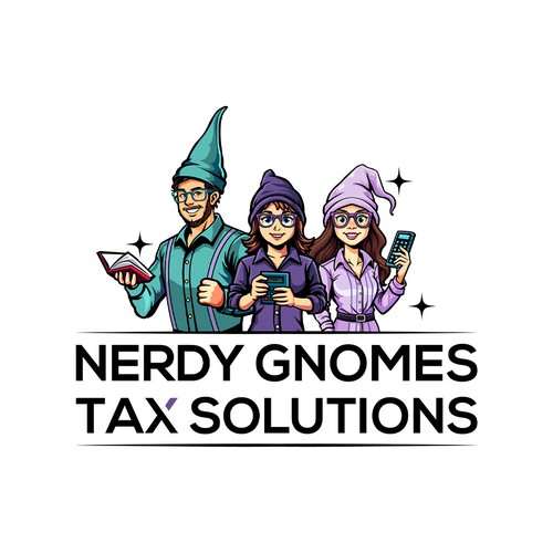 We need a fun, quirky yet professional logo/branding for a start up tax preparation business Design by ✅archerwarrior™