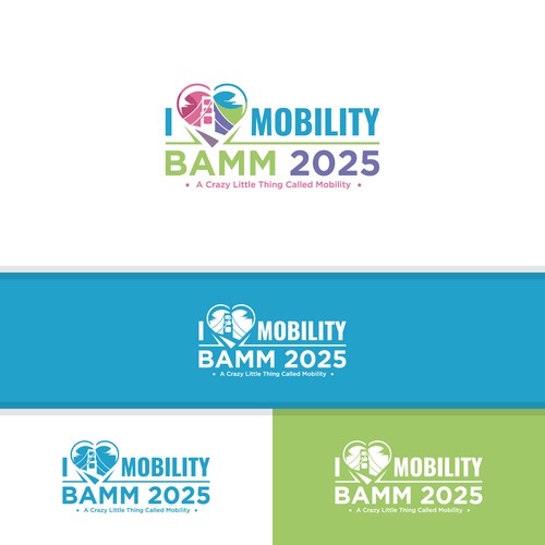 Fun Rom-Com theme conference logo for Bay Area Design by StudioJack