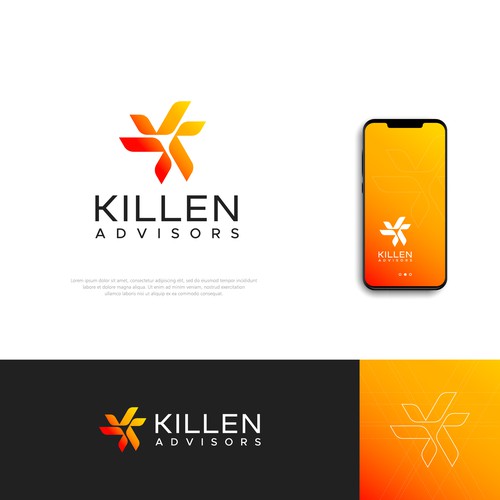 Need a tech industry logo that reflects progressive solutions with solid service. Design by harodsgn™