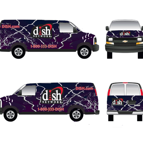 V&S 002 ~ REDESIGN THE DISH NETWORK INSTALLATION FLEET Design by honkytonktaxi