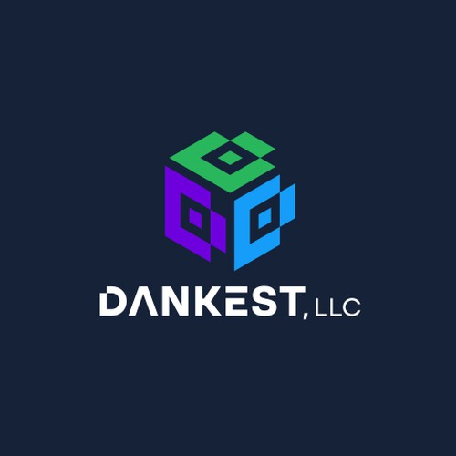 Logo design for blockchain software development company Design by Gabri.