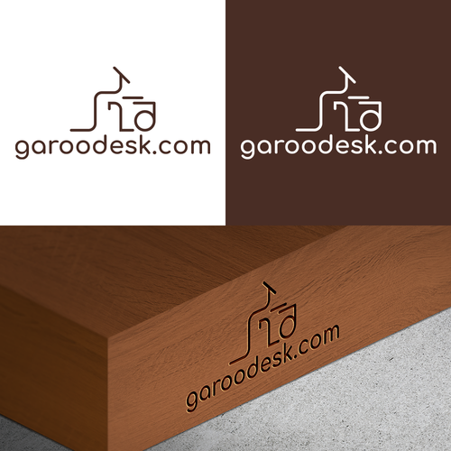 Create logo for a convinient standup working desk Design by GraphicsBond