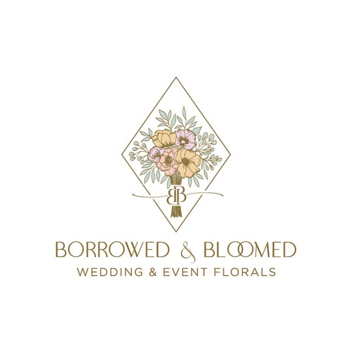 Captivating Logo for silk floral arrangement business Design by Ela Brigal