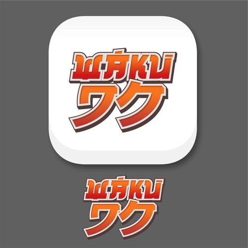 Waku Waku App Logo! Design by BamboeRuncink