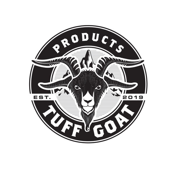 Design by Art7 Studio ✅ titled "Tuff Goat Products"
