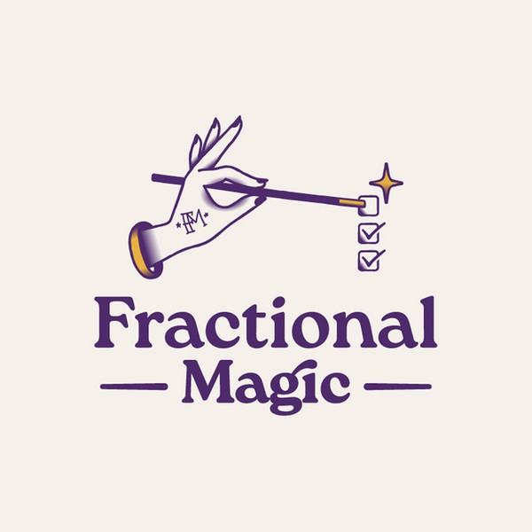 Vibrant, loud logo for one-woman operations consultant