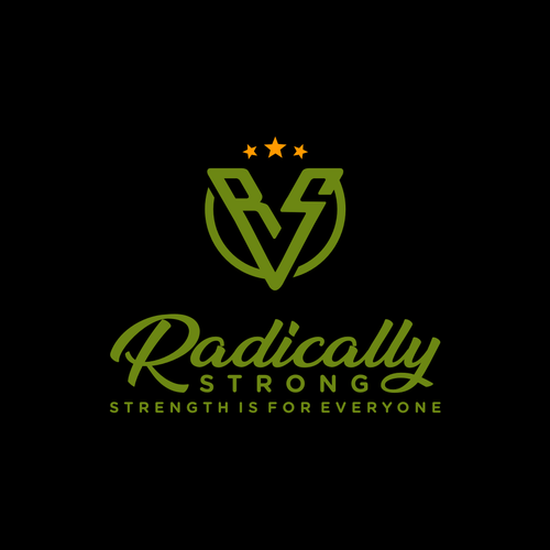 Logo for personal trainer who believes strength should be for everyone Design by Jeck ID