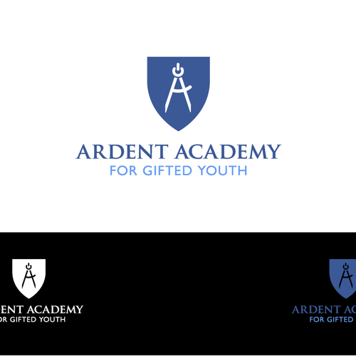 Create a new logo for Ardent Academy, a K-12 STEM education startup (science, technology, engineering and math) Design réalisé par aurelizza