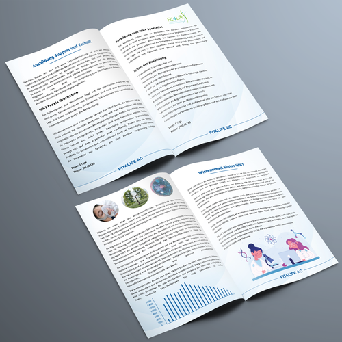 Brochure for health Design by aurora team