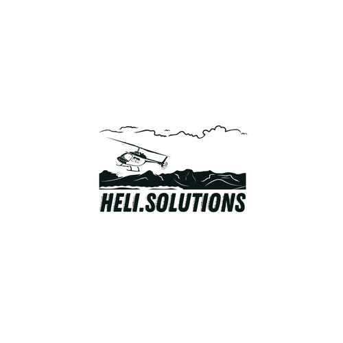 Heli.Solutions logo Diseño de ©ZHIO™️ ☑️