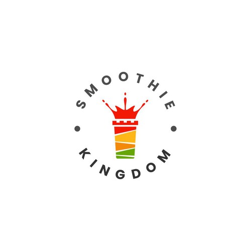 Logo for New Restaurant: Smoothie Kingdom Diseño de Pamelo