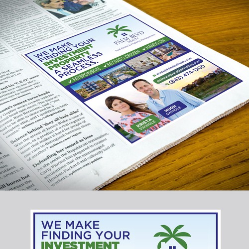 Newspaper Ad Design by abirk1