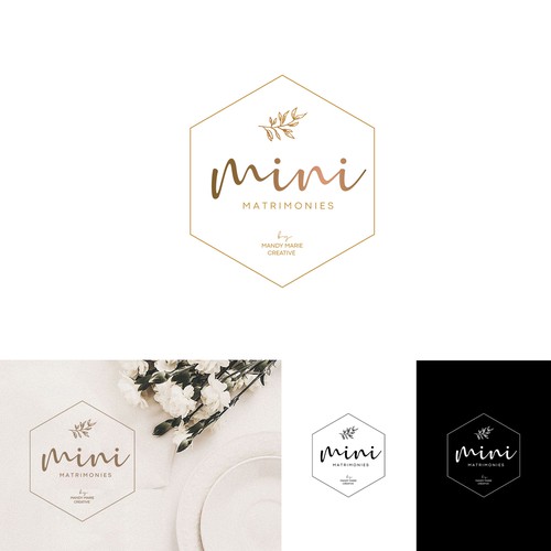 Mini Matrimonies Logo Needed For Micro Wedding Ceremonies! Design by Tara✏️