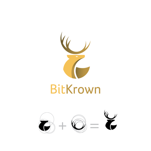 Bitcoin Magazine Needs Majestic Deer Logo Design by Choir_99