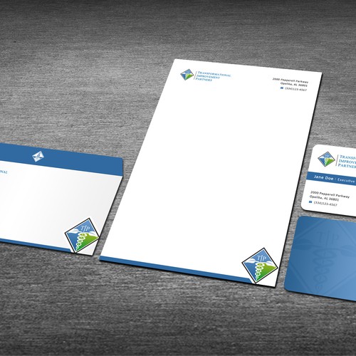 New stationery wanted for Transformational Improvement Partners Ontwerp door Kelvin.J