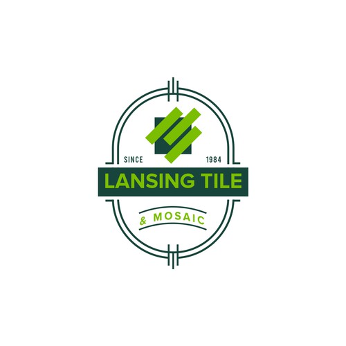 Lansing Tile & Mosaic Logo Update/Refresh for 40th Anniversary Year Design by qwerty4