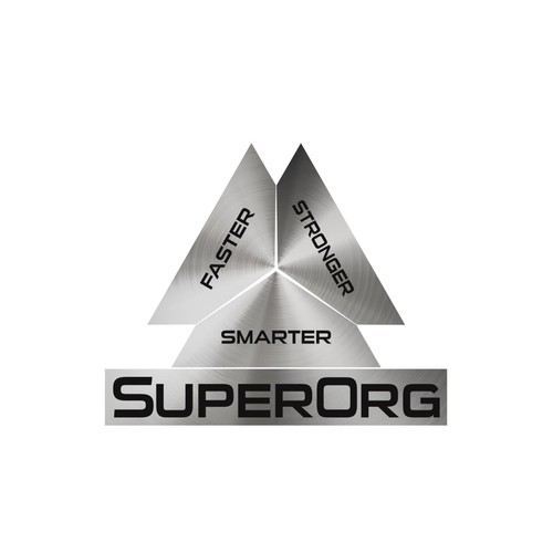 Logo to depict organizational intelligence, speed, and strength to enable CEO success. Design by Creafyx