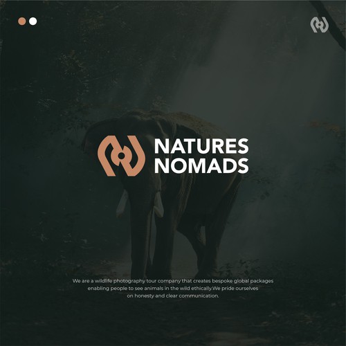 Natures Nomads new company identity Design by AkbarGFX