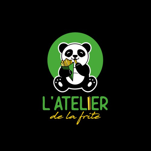 "L'atelier de la Frite" ganador Logotipos