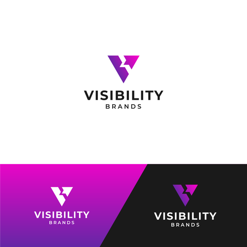 Sleek innovative brand for a marketing company focused on "Visibility" Diseño de kreabie